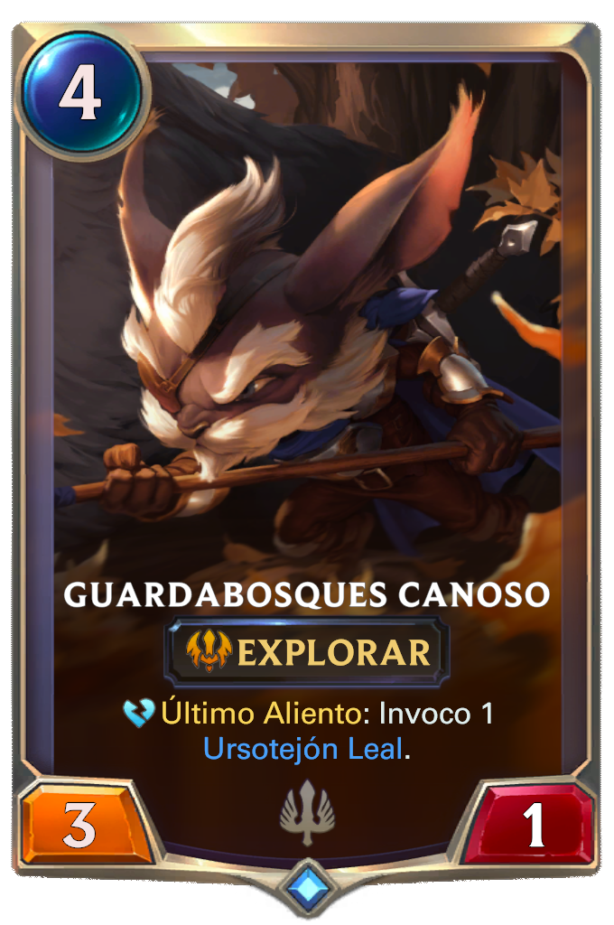 Guardabosques Canoso