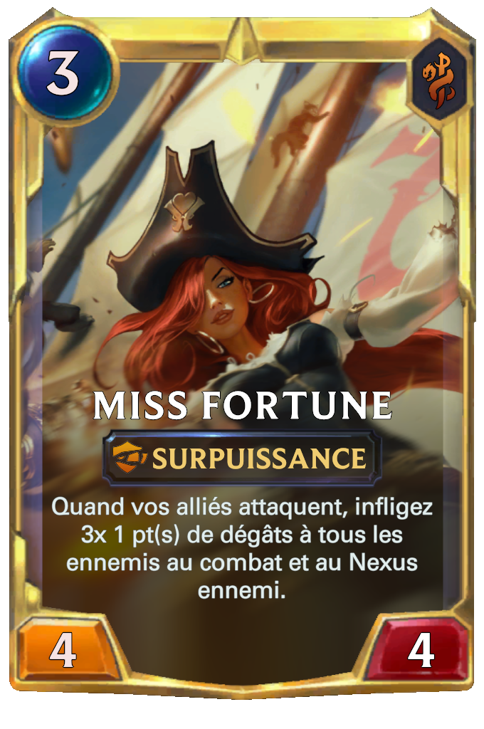 Miss Fortune (niveau 2)