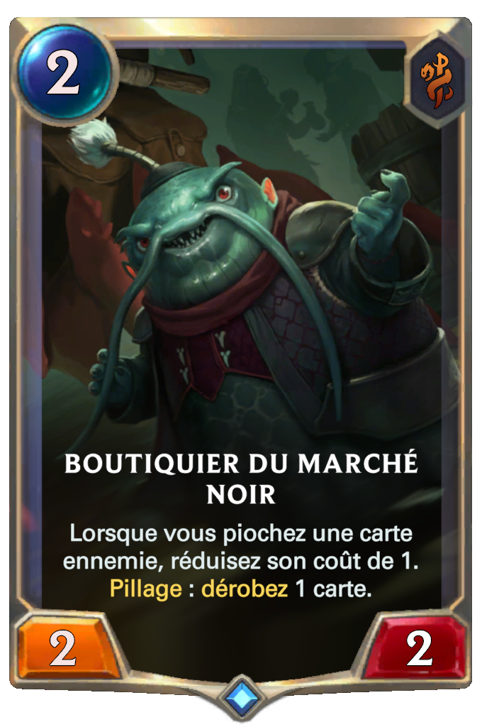 Boutiquier du marché noir