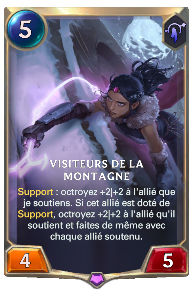 Visiteurs de la montagne