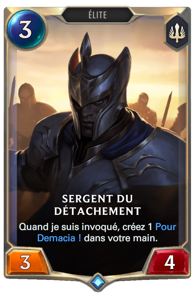 Sergent du Détachement