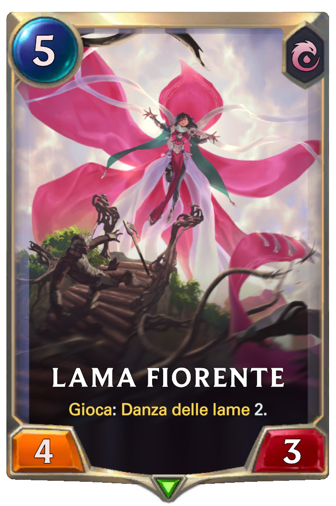 Lama fiorente