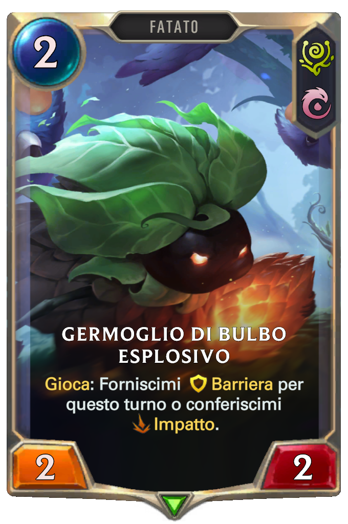 Germoglio di Bulbo esplosivo
