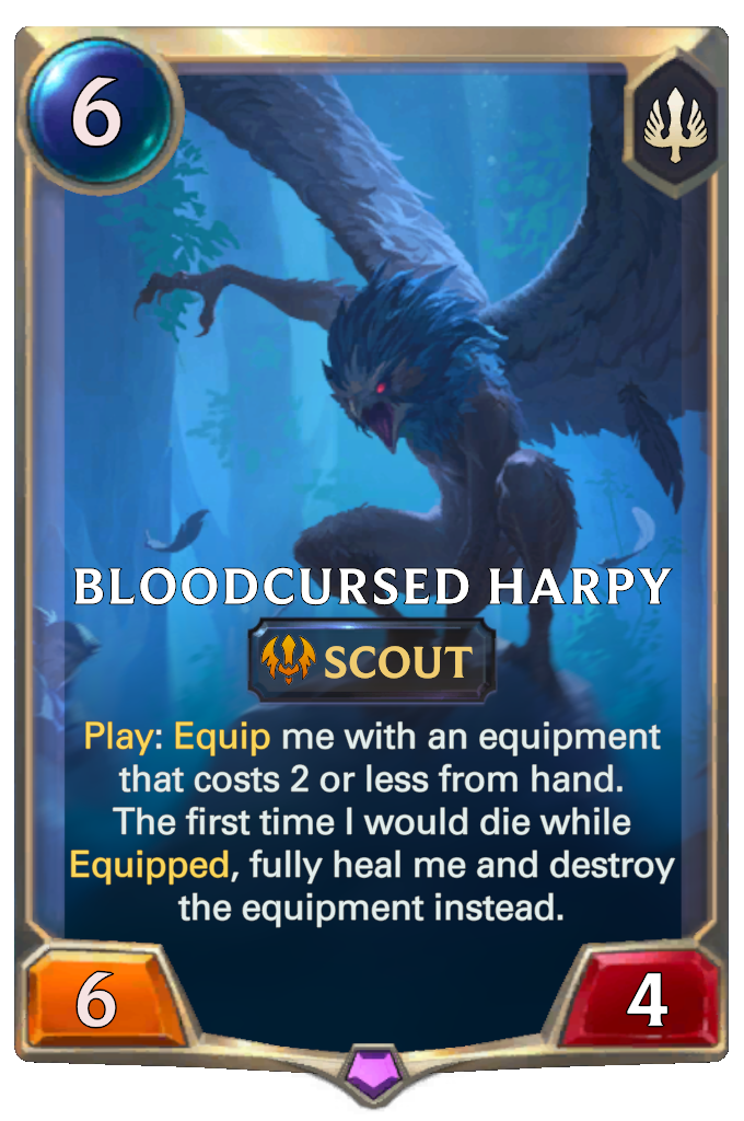 Bloodcursed Harpy for Legends of Runeterra (LoR) - DAK.GG for LoR