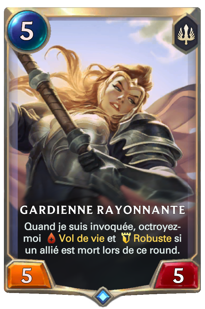 Gardienne rayonnante