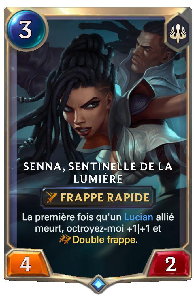 Senna, Sentinelle de la lumière