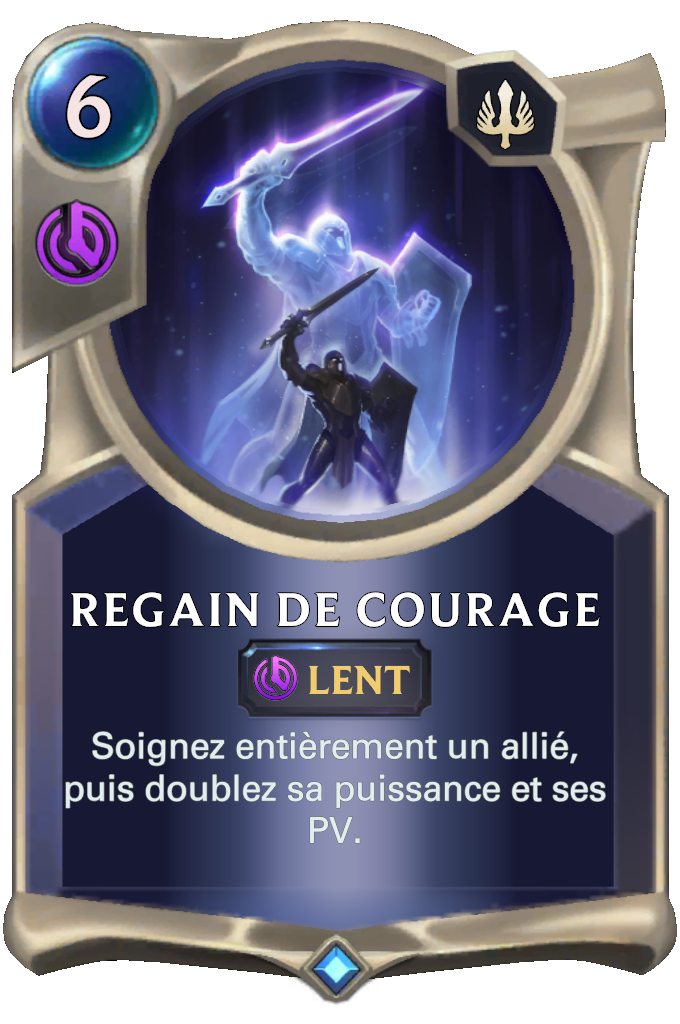 Regain de courage