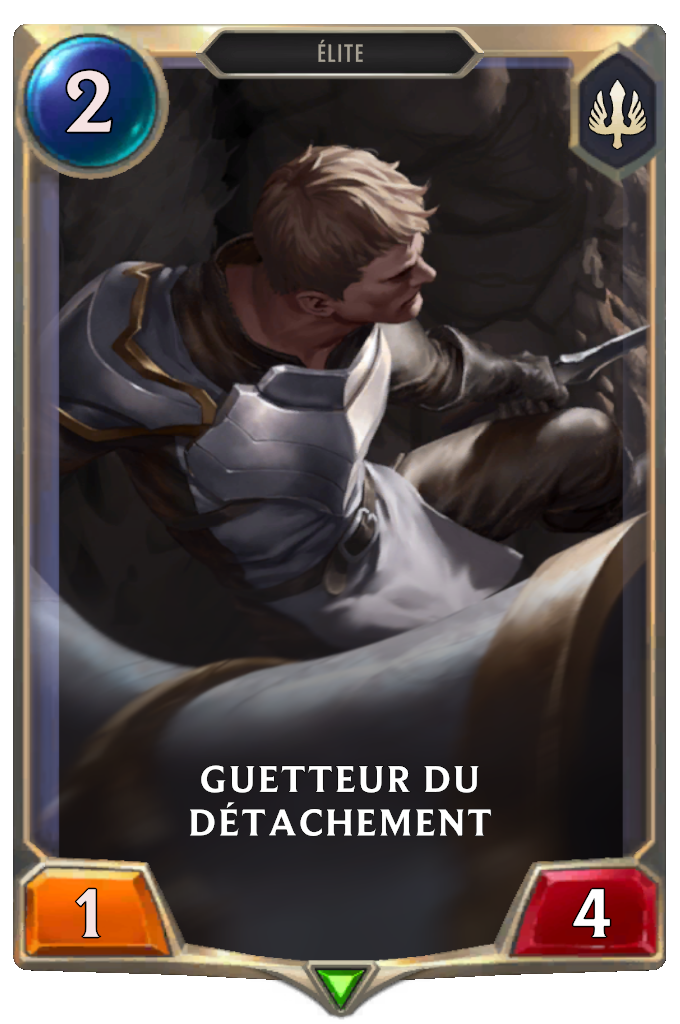Guetteur du Détachement