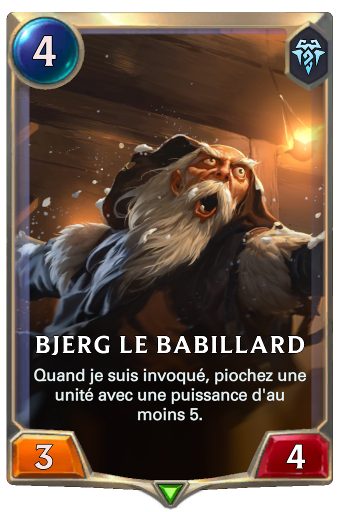 Bjerg le babillard