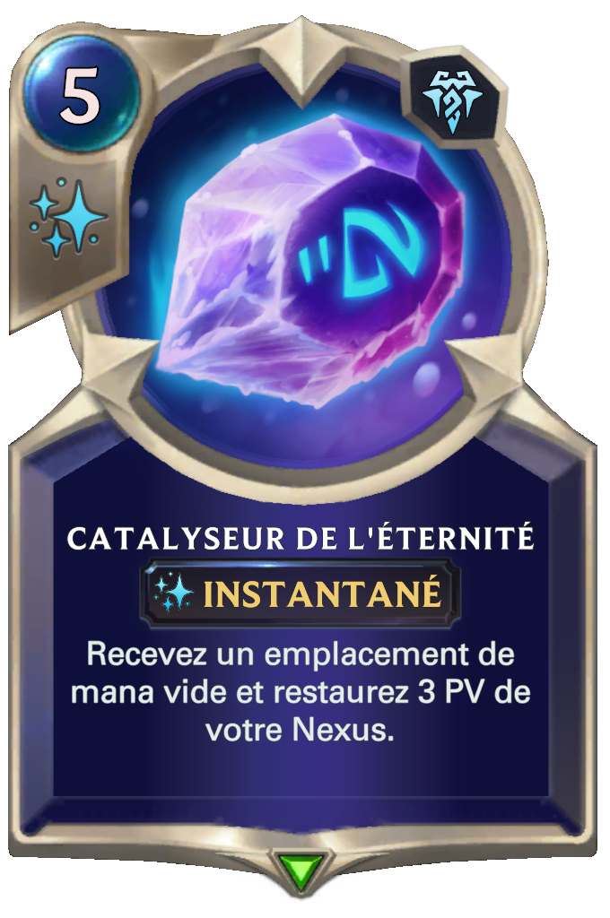 Catalyseur de l'éternité