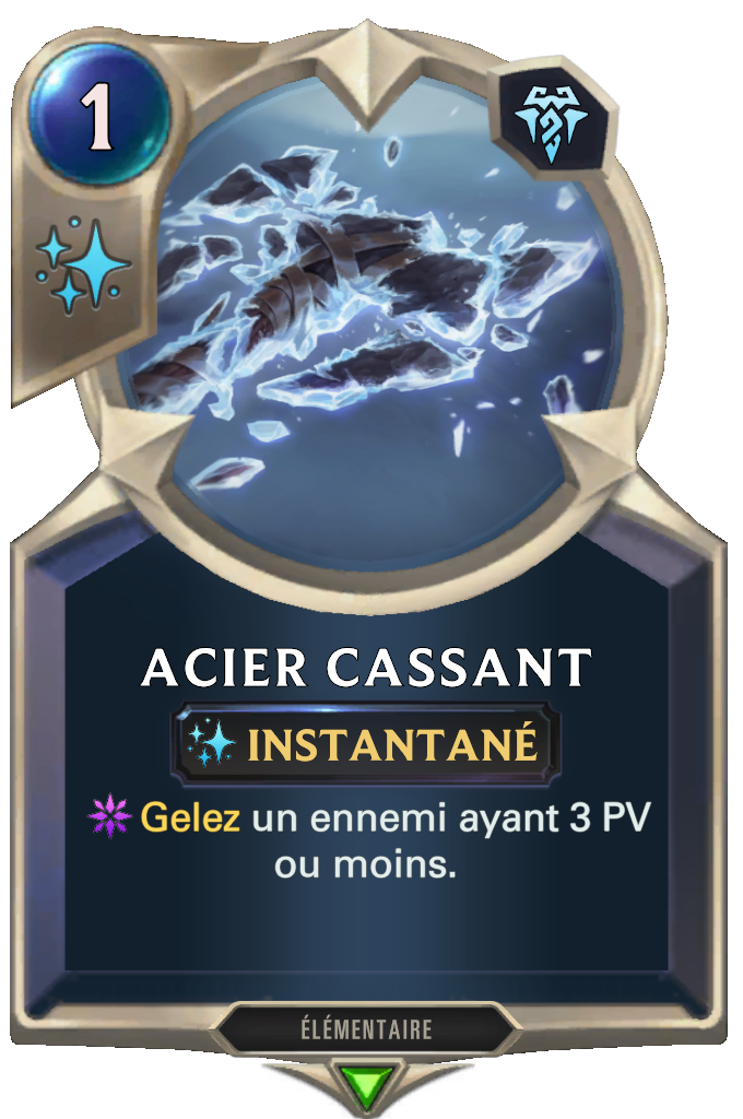 Acier cassant