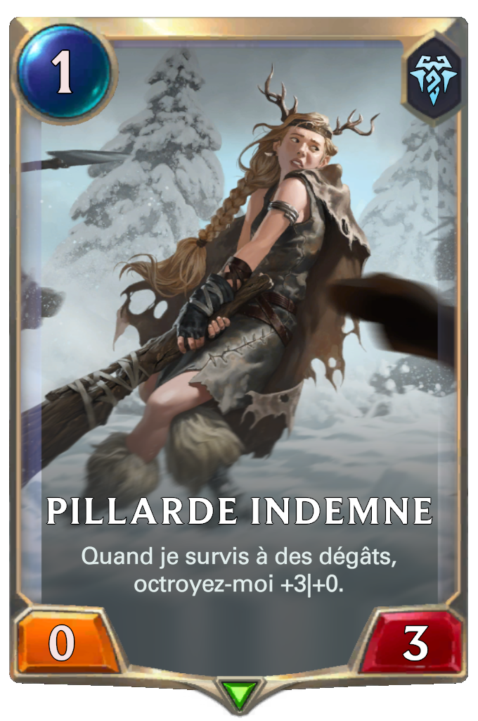 Pillarde indemne