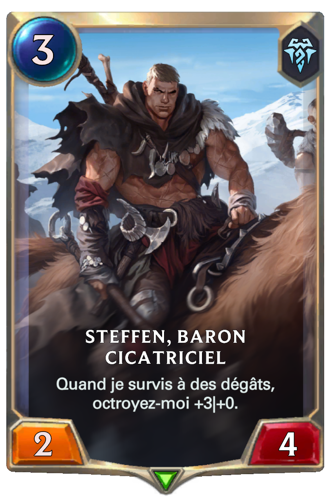 Steffen, baron cicatriciel