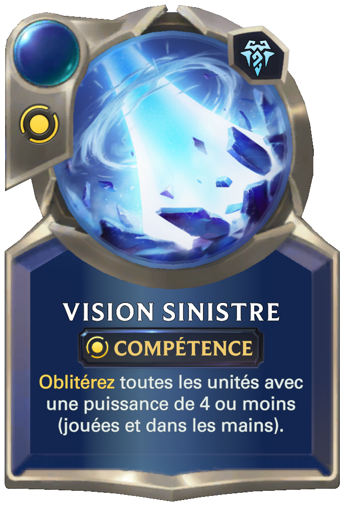 Vision sinistre