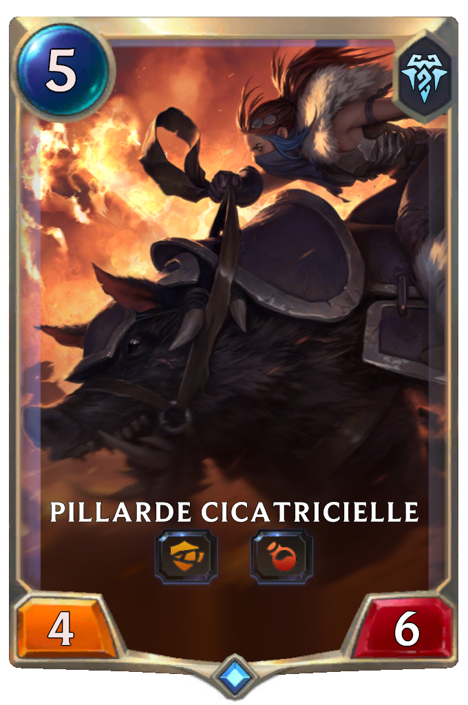 Pillarde cicatricielle