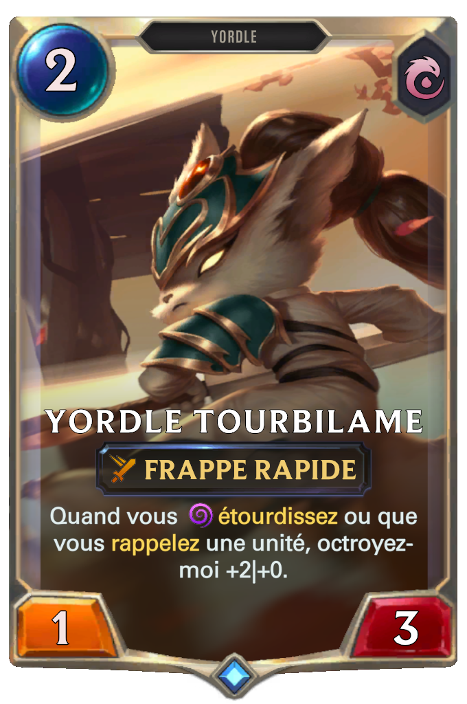 Yordle tourbilame