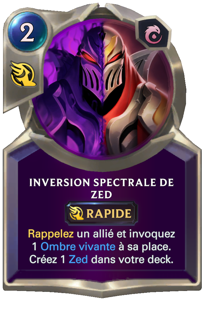 Inversion spectrale de Zed
