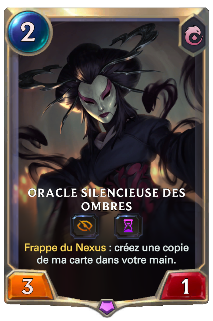 Oracle silencieuse des ombres