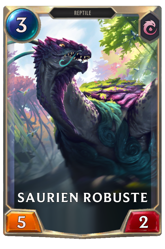 Saurien robuste