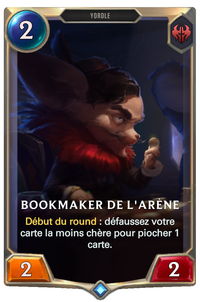 Bookmaker de l'arène