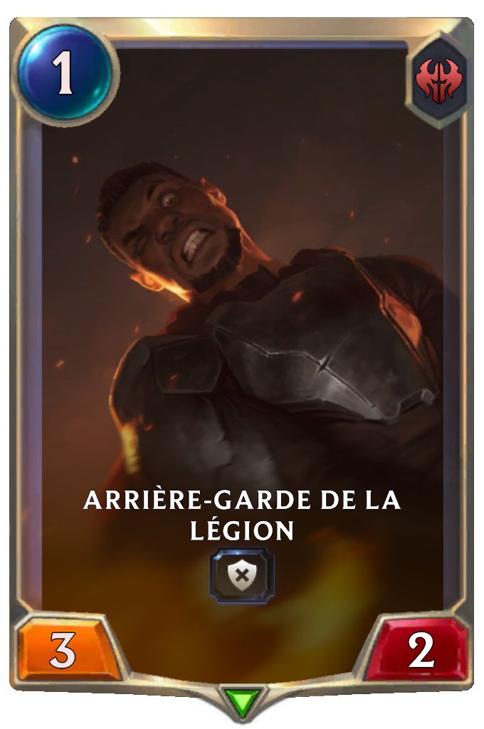 Arrière-garde de la Légion