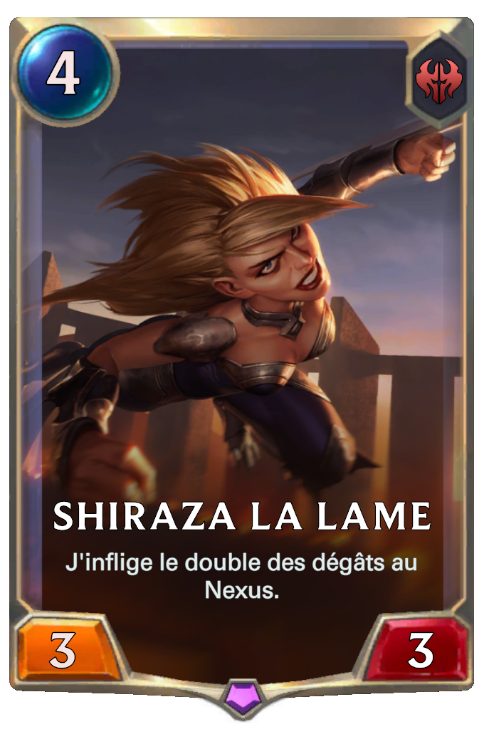 Shiraza la lame
