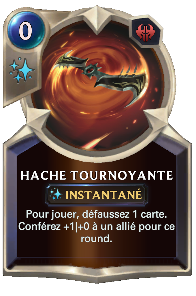 Hache tournoyante