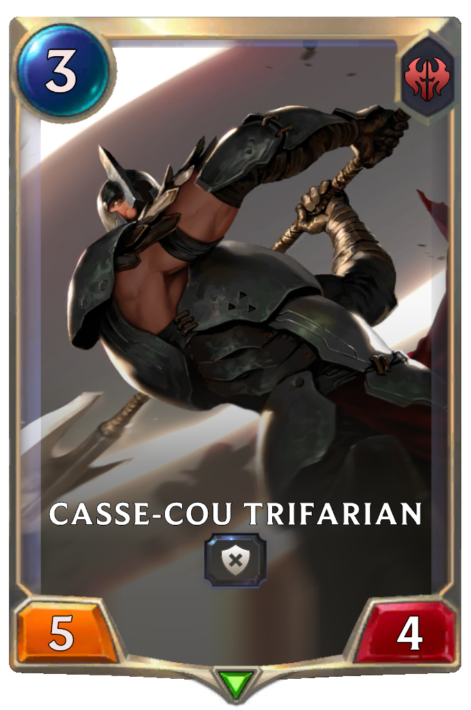 Casse-cou Trifarian