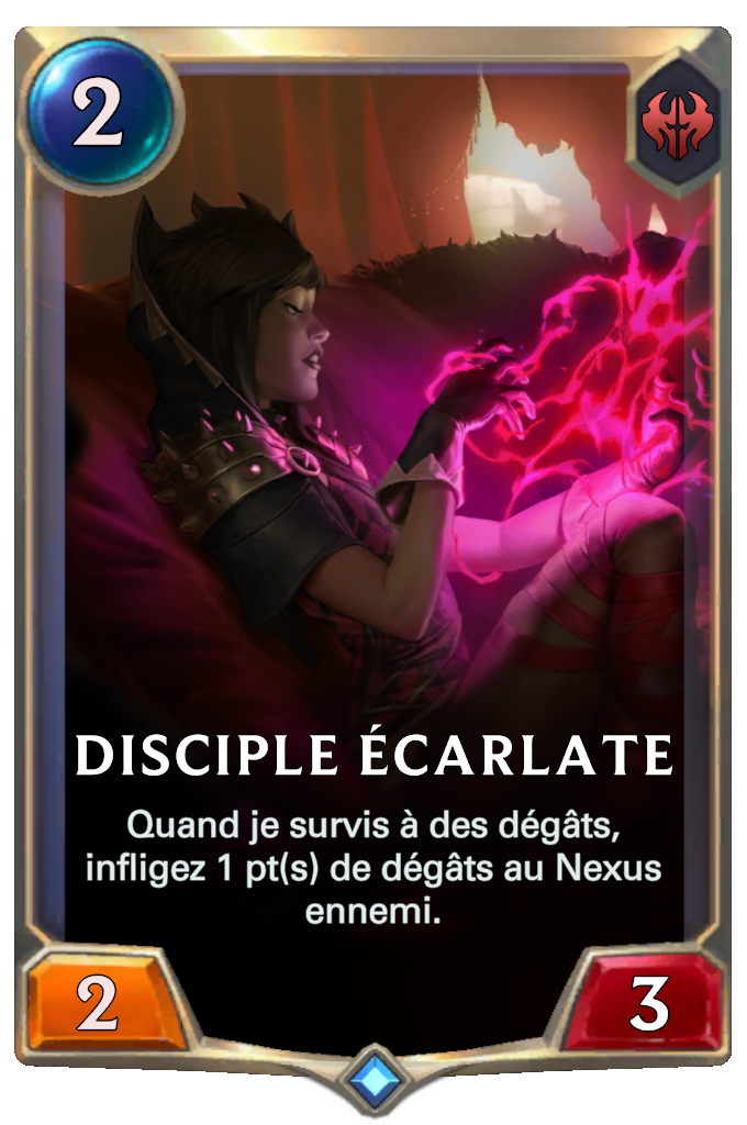 Disciple écarlate