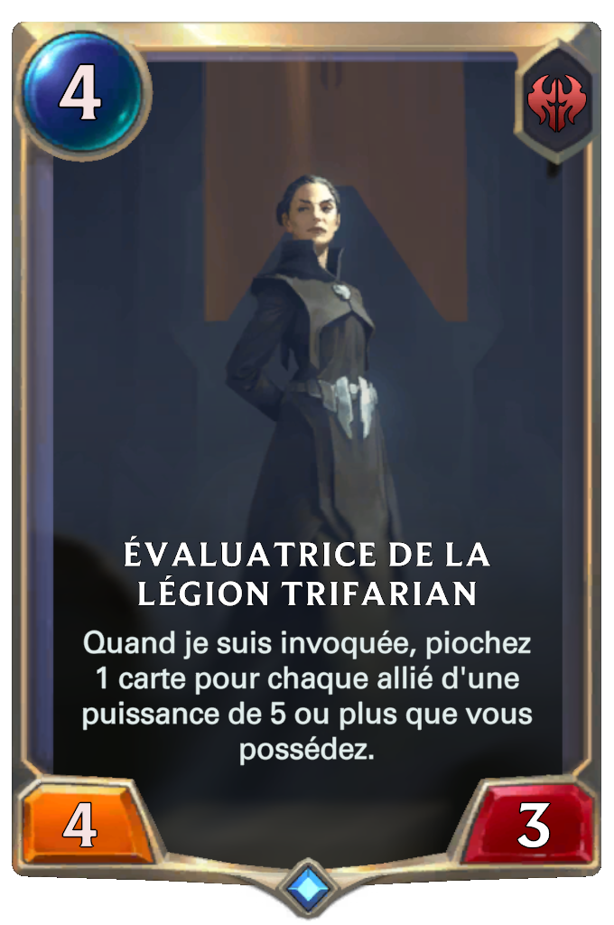 Évaluatrice de la Légion Trifarian