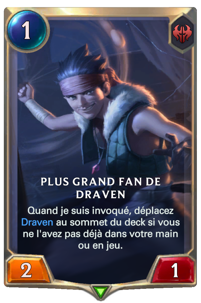Plus grand fan de Draven