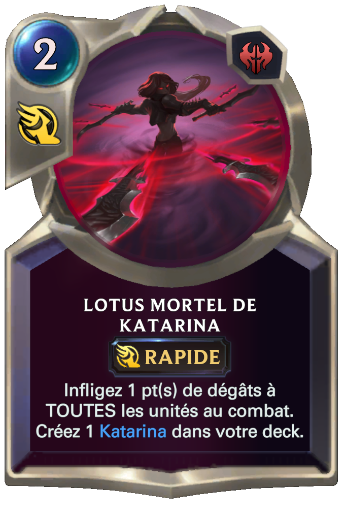 Lotus mortel de Katarina