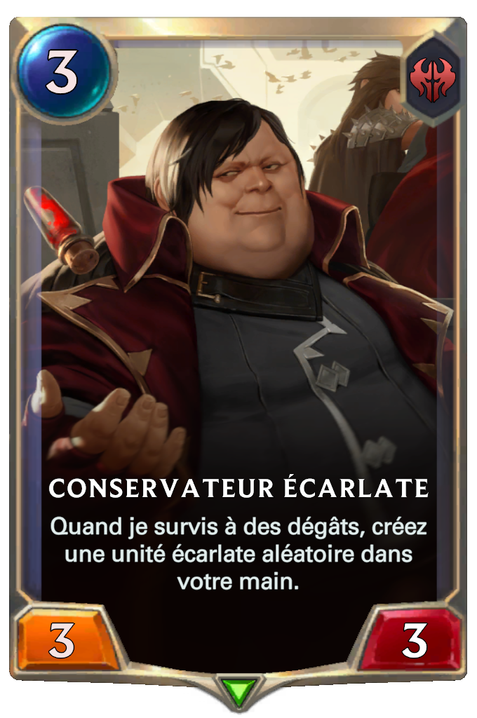 Conservateur écarlate