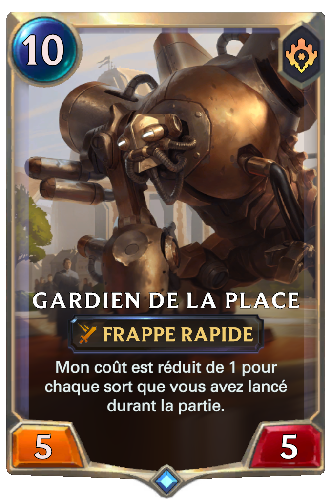 Gardien de la place