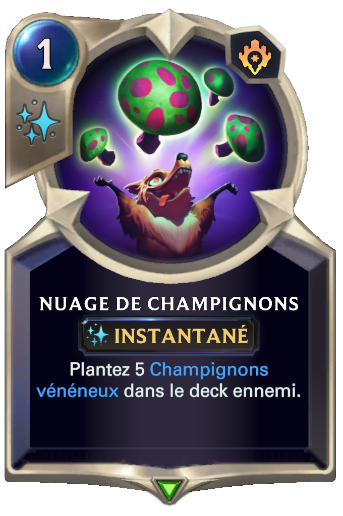 Nuage de champignons