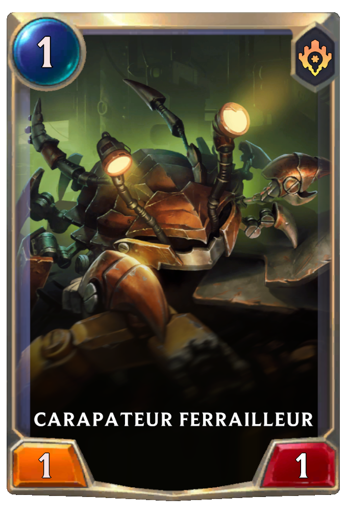 Carapateur ferrailleur