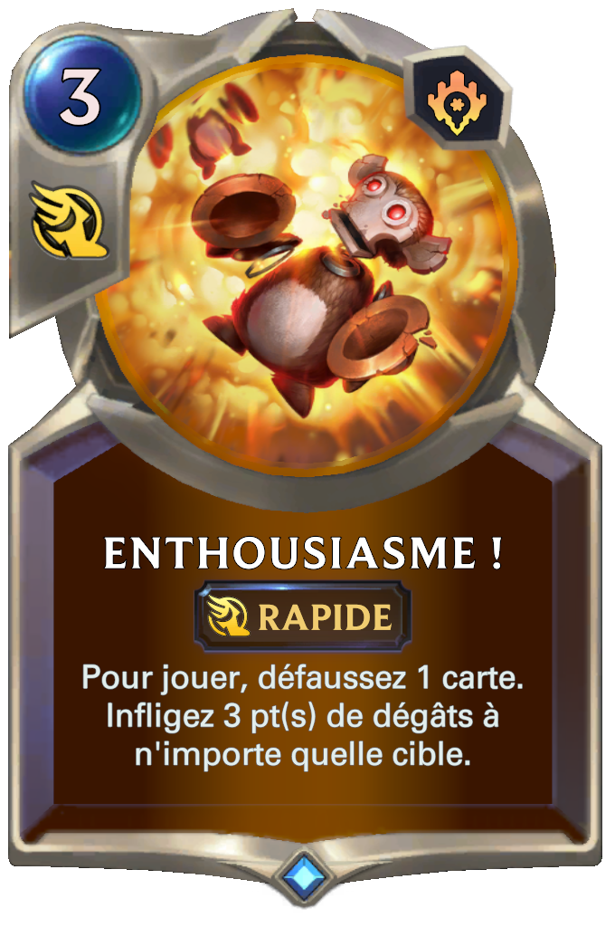 Enthousiasme !