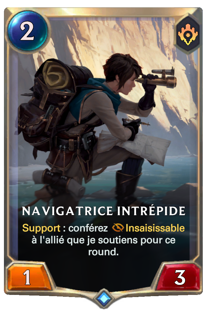 Navigatrice intrépide