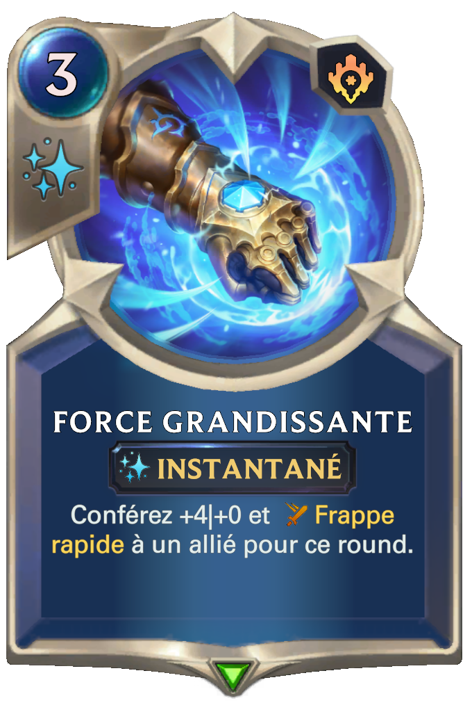 Force grandissante