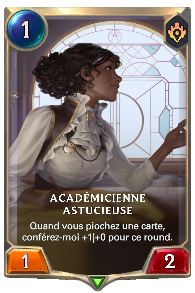 Académicienne astucieuse