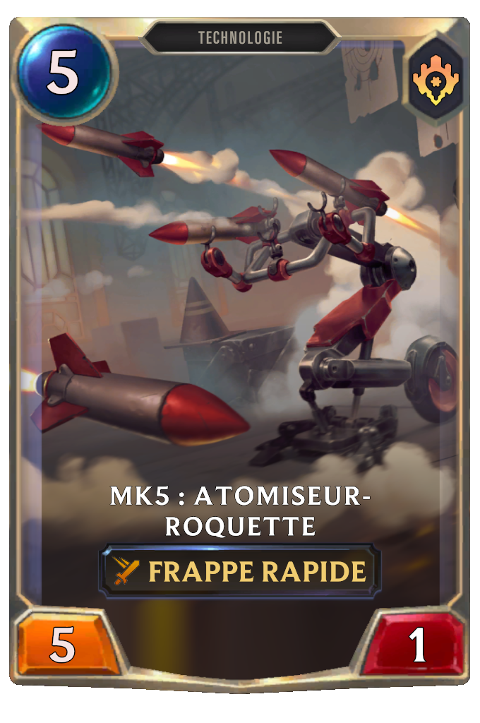 Mk5 : Atomiseur-roquette