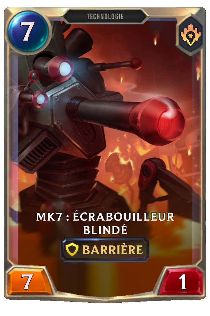 Mk7 : Écrabouilleur blindé