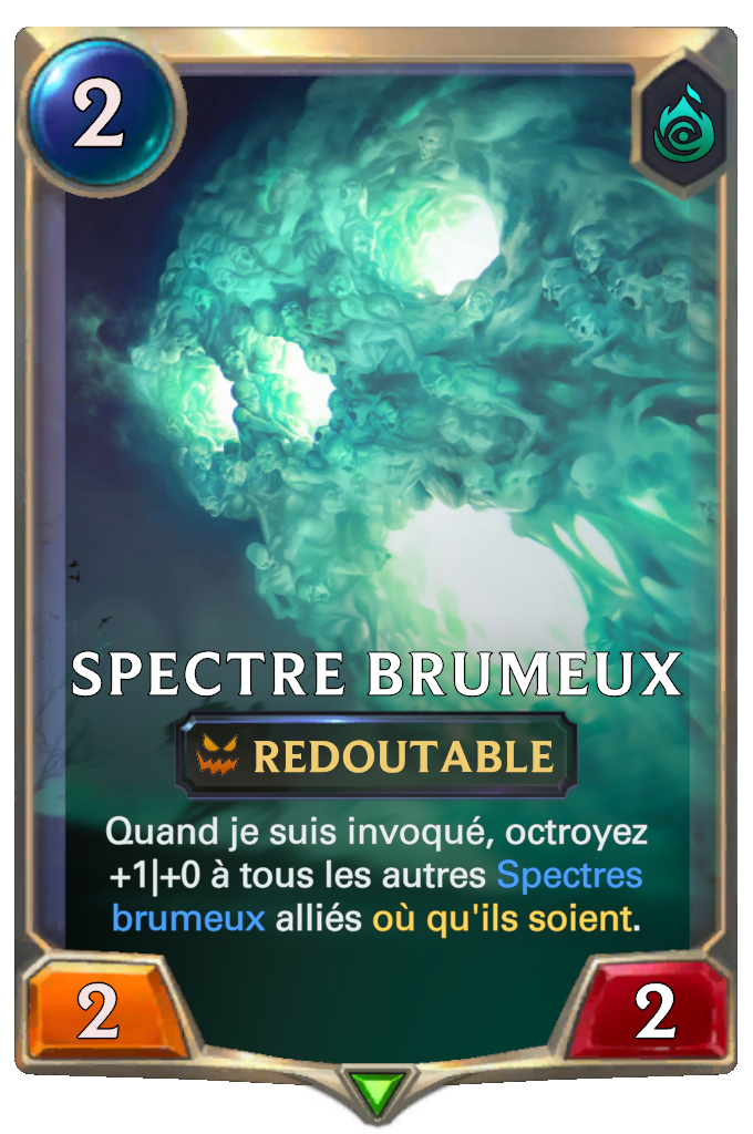 Spectre brumeux