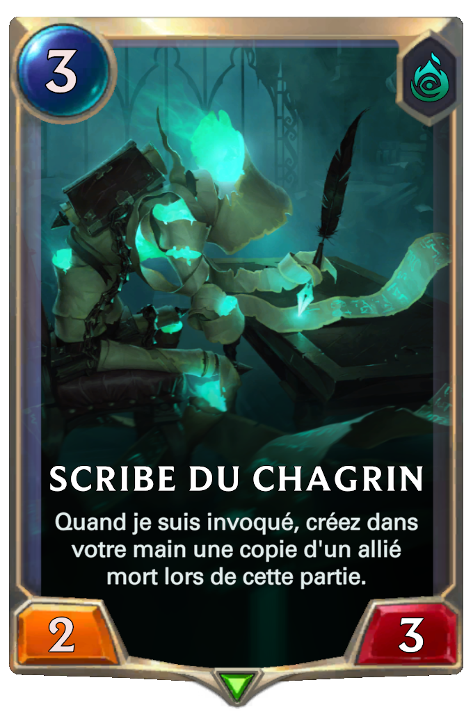 Scribe du chagrin