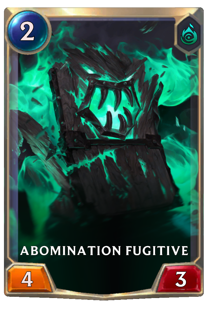 Abomination fugitive