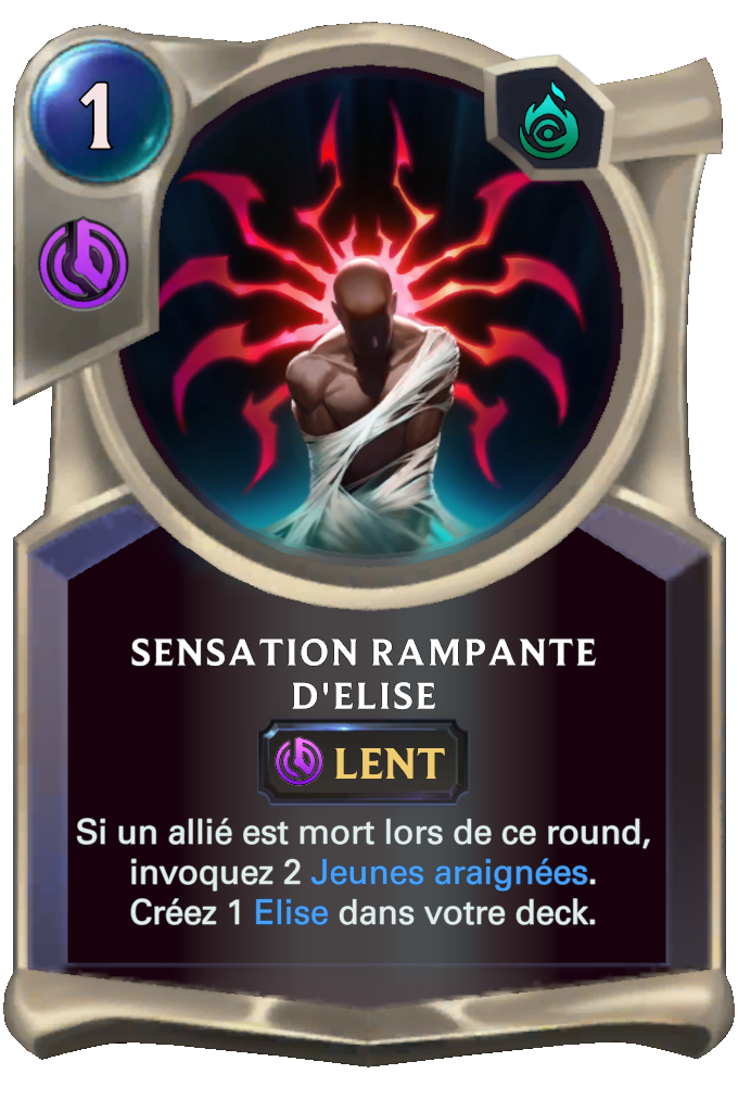 Sensation rampante d'Elise