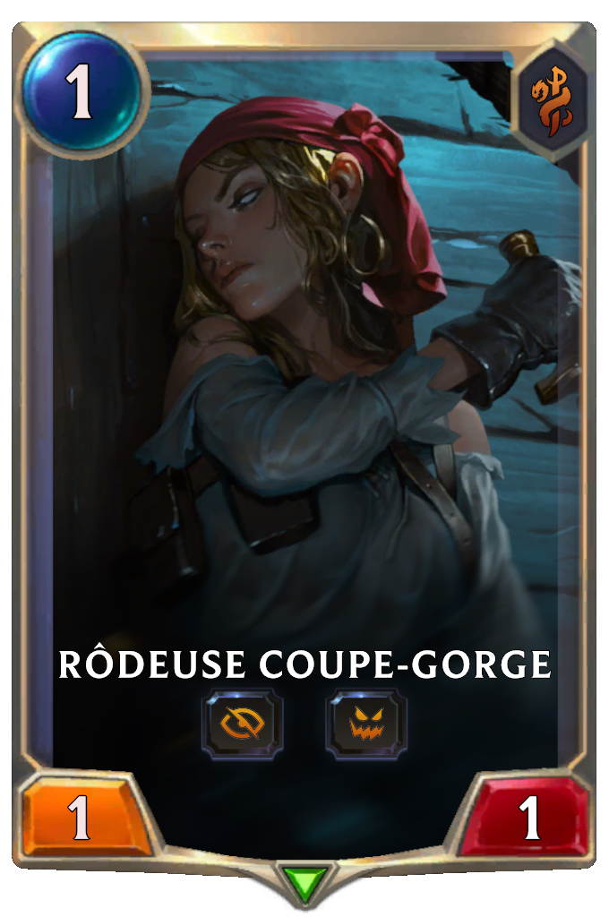 Rôdeuse coupe-gorge