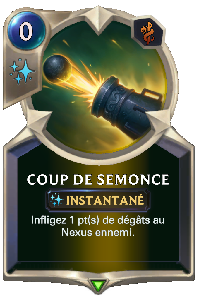 Coup de semonce