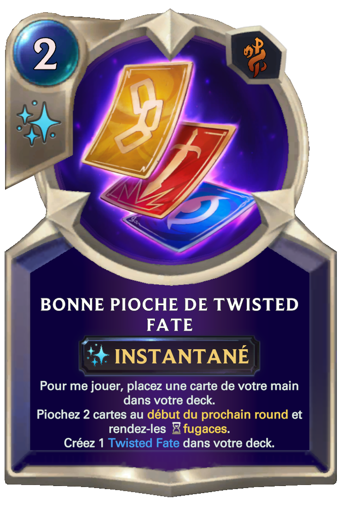 Bonne pioche de Twisted Fate