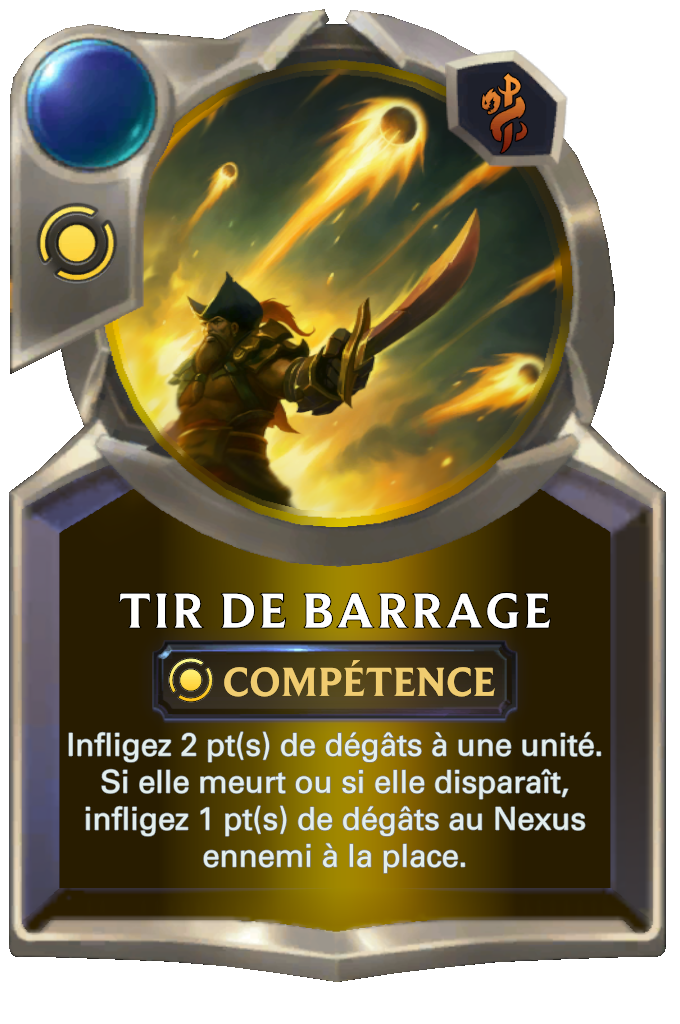 Tir de barrage